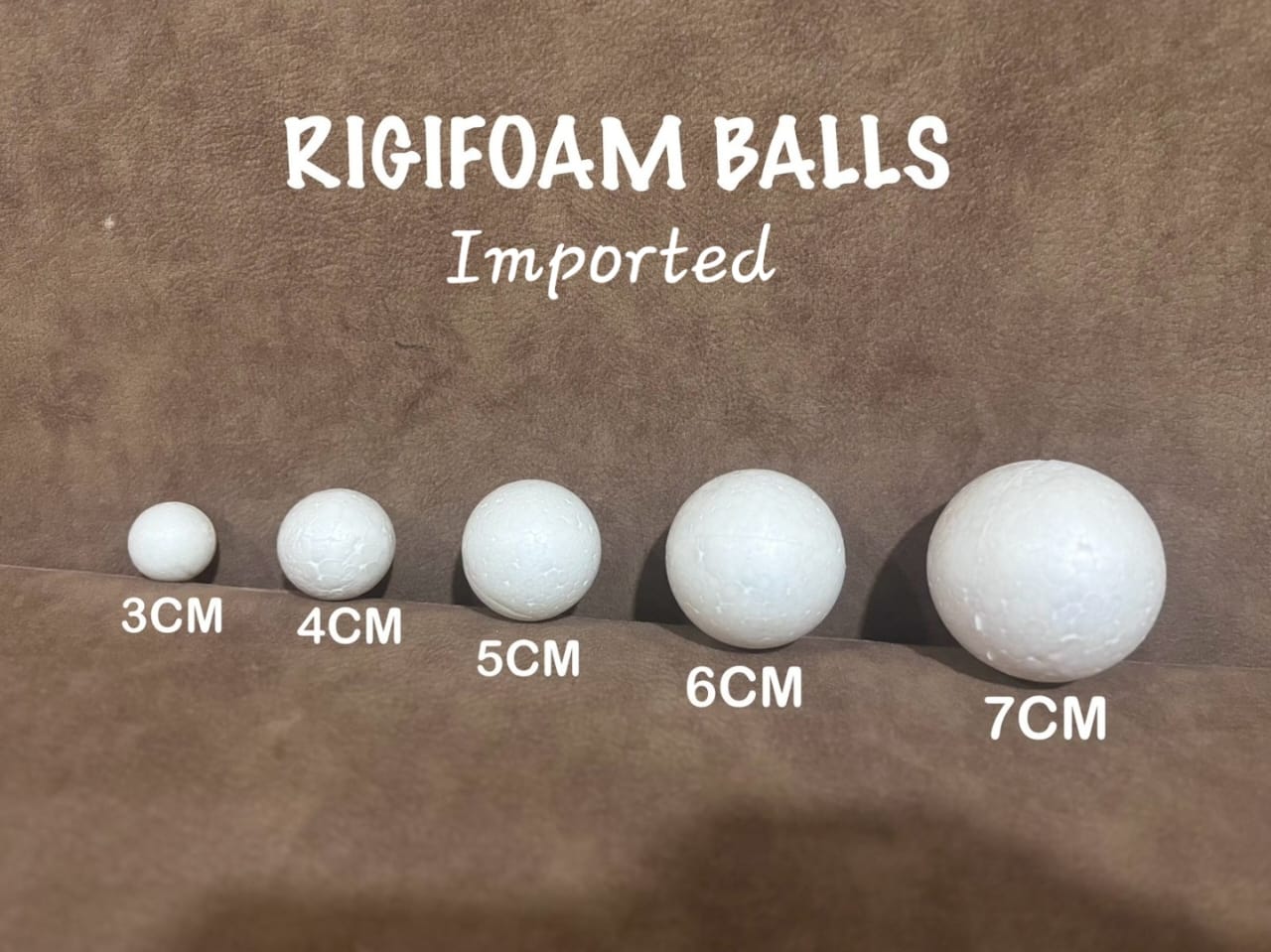 Rigifoam Balls - Assorted Sizes